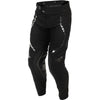 Fly Racing Evolution DST SE Spark Pants front angle view Colors: Black/Silver SKU:379-134 | Available at BTO Sports.