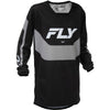 Studio view of fly-racing-2026-kinetic-jersey-youth, in Navy and Orange, on a white studio background, (SKU 379-424YL) | SKU: 379-424YL | Available at BTO Sports