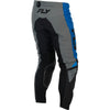 Fly Racing Kinetic Pants side view Colors: Black/Grey SKU:379-430 | Available at BTO Sports.