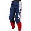Fly Racing Kinetic Pants side view Colors: Blue/Grey/Black SKU:379-431 | Available at BTO Sports.