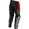 Fly Racing Kinetic Mutant Pants (Youth) side view Colors: Red/Wht/Black SKU:379-536 | Available at BTO Sports.