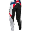 Fly Racing Lite SE Glory Pants front angle view Colors: Red/Wht/Blue SKU:379-734 | Available at BTO Sports.