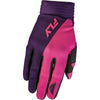 Fly Racing Pro Lite Gloves (Youth) front angle view Colors: Black/Wht Sizes: Y-LG SKU:379-040 | Available at BTO Sports.