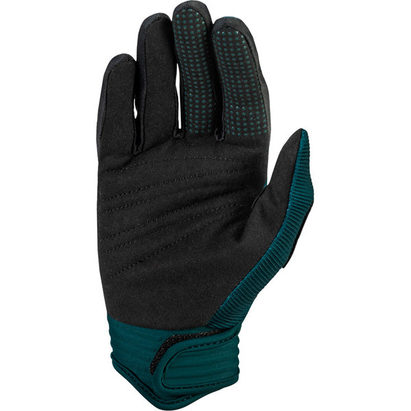 Fly Racing Pro Lite Gloves (Youth) front angle view Colors: Wht/Black Sizes: Y-LG SKU:379-045 | Available at BTO Sports.