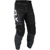 Fly Racing F-16 Pants front angle view Colors: Black/Wht SKU:379-930 | Available at BTO Sports.