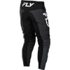 Fly Racing F-16 Pants front angle view Colors: Black/Wht SKU:379-930 | Available at BTO Sports.