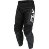 Fly Racing F-16 Pants front angle view Colors: Black/Wht SKU:379-930 | Available at BTO Sports.