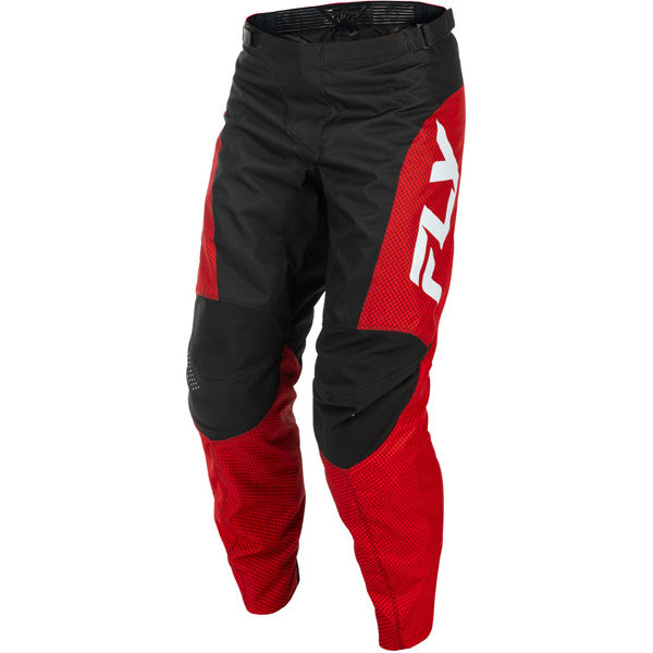 Fly Racing F-16 Pants front angle view Colors: Black/Wht SKU:379-930 | Available at BTO Sports.