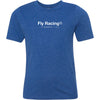 Professional studio photo of Fly Racing Fly Lost Tee (Youth); showing tee fit, printed graphics, and crew neckline; SKU 354-0322YS