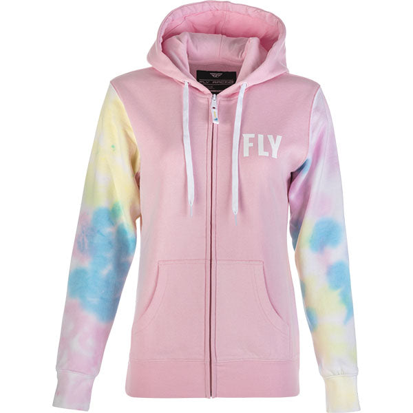 Fly Racing - Fly Tie-Dye Zip Up Hoodie (Women's)