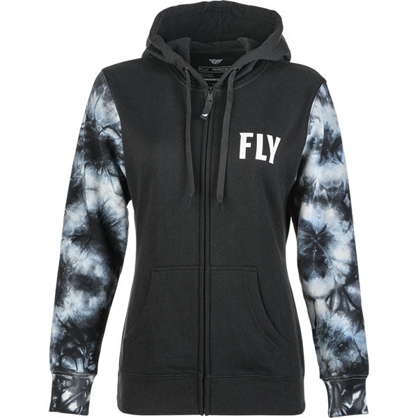 Fly Racing - Fly Tie-Dye Zip Up Hoodie (Women's)