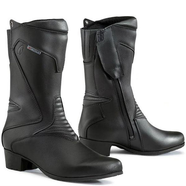 Product image of forma ruby touring boots motocross boots showing design and colorway | Available at BTO Sports