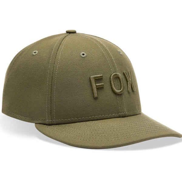 Fox Racing Low Profile 9 Hat SKU:36867-099-OS – product image – Colors: Olive Green | Available at BTO Sports
