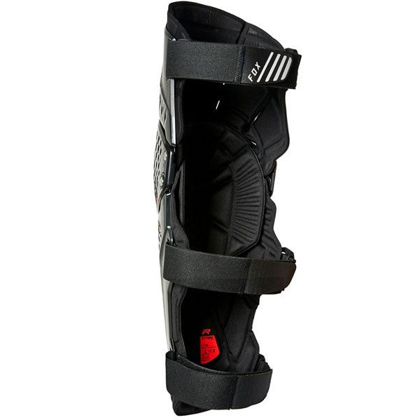 Product image of Fox Racing - Titan Pro D30 Knee Guard (MTB) SKU:25190-001-L/XL | Sizes: S/M, L/XL | Designed for Mountain Bike, BMX and E-Bike riders | Available at BTO Sports