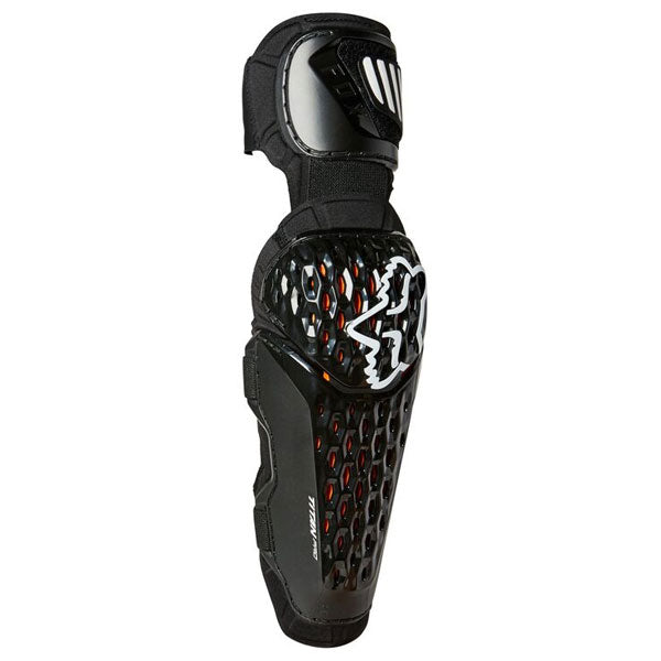 Product image of Fox Racing - Titan Pro D30 Elbow Guards (MTB) SKU:25193-001-S/M | Sizes: S/M, L/XL | Designed for Mountain Bike, BMX and E-Bike riders | Available at BTO Sports