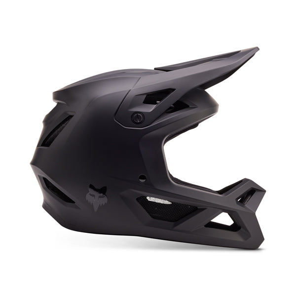 Product image of Fox Racing - Rampage Matte Black Helmet (MTB) (Youth) SKU:32410-255-YS | Designed for Mountain Bike, BMX and E-Bike riders | Available at BTO Sports