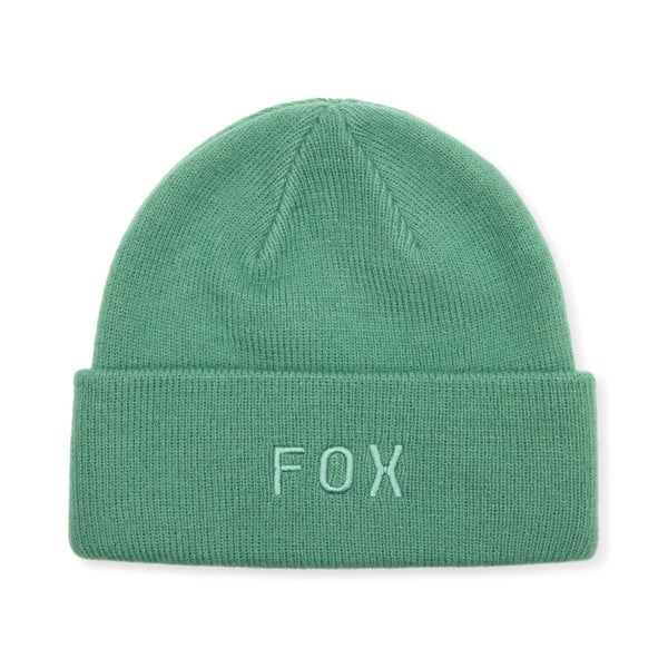 Fox Racing Wordmark Beanie SKU:32866-391-OS – product image – Colors: Pine | Available at BTO Sports