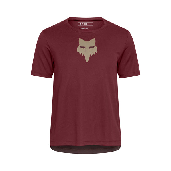 Product image of Fox Racing - Ranger Fox Head Short Sleeve Jersey (MTB) (Youth) SKU:33447-180-YS | Designed for Mountain Bike, BMX and E-Bike riders | Available at BTO Sports