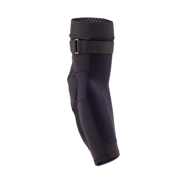 Fox Racing Launch Elbow Guard Mountain Bike side view in Blk sizes XS, SM, MD, LG, XL, 2X SKU 33834-001-XS. Elbow | Available at BTO Sports