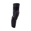Fox Racing Launch Knee and Shin Guard Mountain Bike front angle view in Blk sizes XS, SM, MD, LG, XL, 2X SKU 33836-001-XS. Knee & Shin | Available at BTO Sports