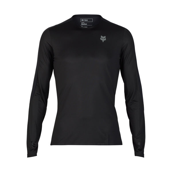 Product image of Fox Racing - Flexair Ascent Long Sleeve Jersey (MTB) SKU:35888-001-S | Sizes: SM–XL | Designed for Mountain Bike, BMX and E-Bike riders | Available at BTO Sports