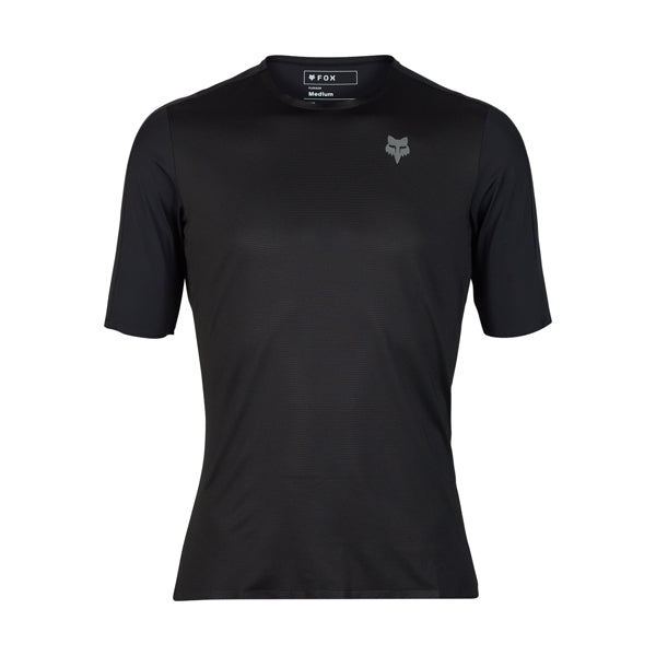Product image of Fox Racing - Flexair Ascent Short Sleeve Jersey (MTB) SKU:35889-001-S | Sizes: SM–XL | Designed for Mountain Bike, BMX and E-Bike riders | Available at BTO Sports
