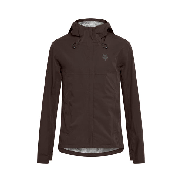 Fox Racing Ranger Water Jacket Mountain Bike front angle view in Cocoa sizes SM, MD, LG, XL, 2X SKU 36251-222-S. Riding Jacket | Available at BTO Sports