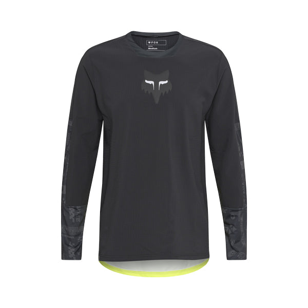 Product image of Fox Racing - Defend Thermal SE Lunar Jersey (MTB) SKU:36556-001-S | Sizes: SM–XL | Designed for Mountain Bike, BMX and E-Bike riders | Available at BTO Sports