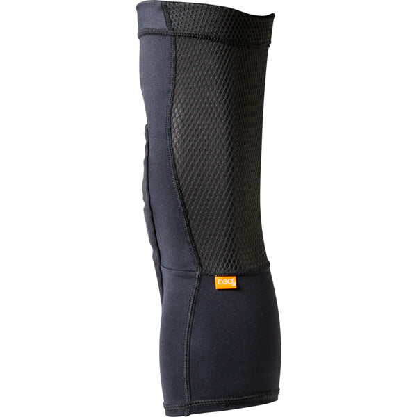 Fox Racing Enduro Knee Guard Mountain Bike side view in Blk sizes XS, SM, MD, LG, XL, 2X SKU 38041-001-XS. Knee & Shin | Available at BTO Sports