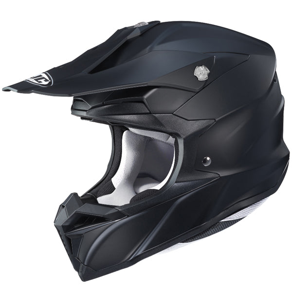 studio product photo of HJC SKU 866010903 in White, sizes XS, SM, MD, LG, XL for motocross helmet, dirt bike, off road.