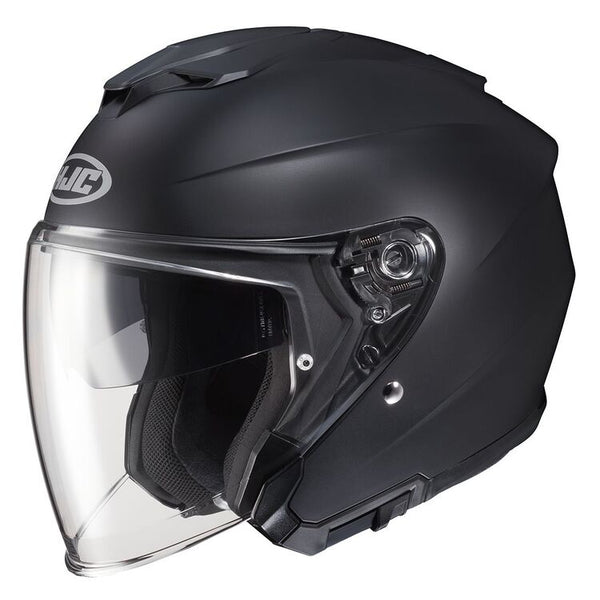 studio product photo of HJC SKU 837010503 in Black, sizes XS, SM, MD, LG, XL for motocross helmet, dirt bike, off road.