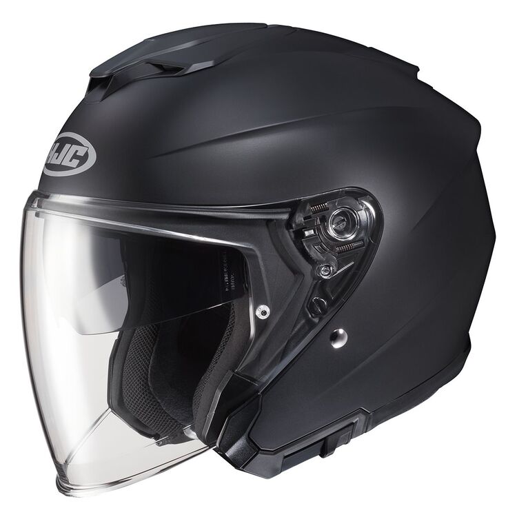 studio product photo of HJC SKU 837010503 in Black, sizes XS, SM, MD, LG, XL for motocross helmet, dirt bike, off road.
