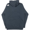 back product image of Husqvarna hoodie in Black showing pullover fleece hoodie with Husqvarna stacked logo, SKU 3HS250053805 | Available at BTO Sports
