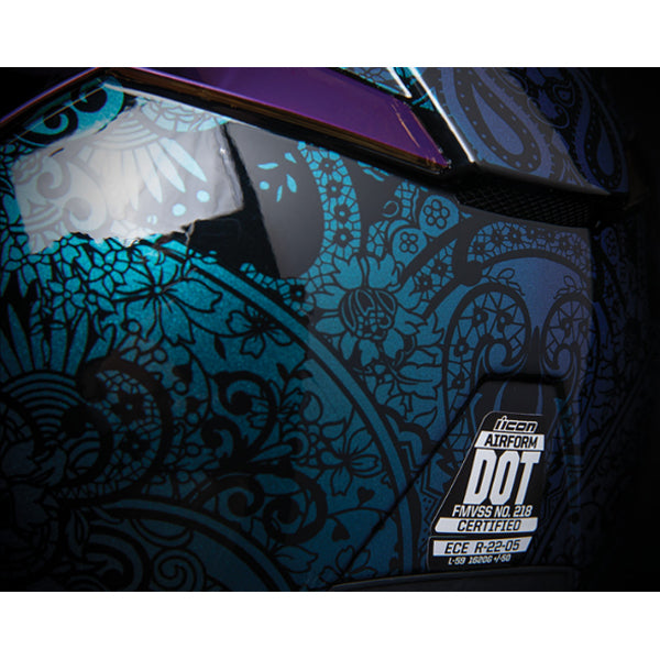 icon airform chantilly helmet Other:Denver Broncos Time to show out! Urban/Street riders signature