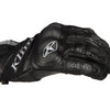 Product image of klim adventure gtx glove black 2 motocross gloves showing fit, construction, and colorway | Available at BTO Sports