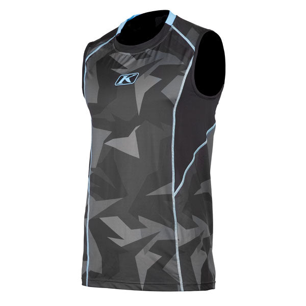 Klim Aggressor Cool product image in 2XL sizes Camo SKU 3502-000-160-33. Base Layer Shirt | Available at BTO Sports