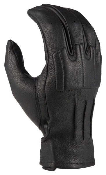 Product image of klim rambler glove black motocross gloves showing fit, construction, and colorway | Available at BTO Sports
