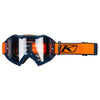 Klim Viper Off-Road Goggle in Fracture Strike Orange Clear Lens SKU 3760-000-000-019