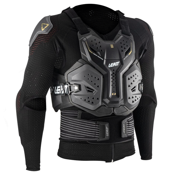Detailed product image of Leatt, 6.5 Body Protector in Graphene, Sizes: 2-2, SKU: 5021400102
