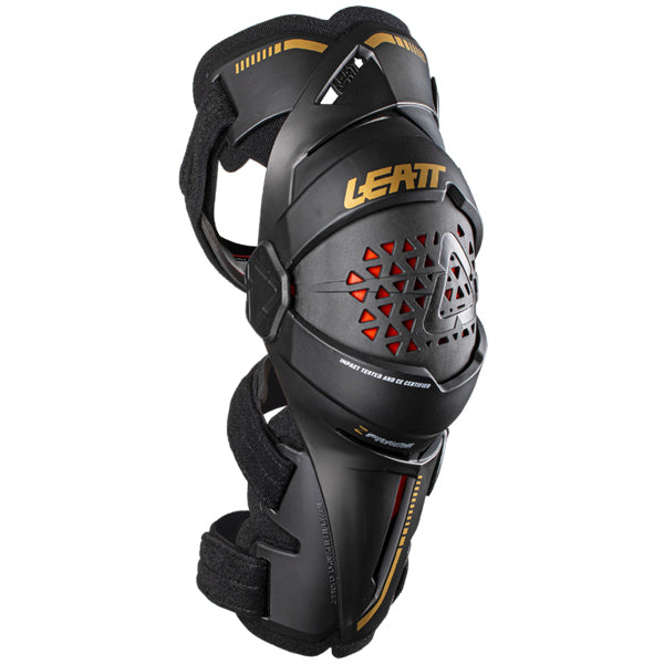 Studio product image of Leatt, Z-Frame Knee Brace in Black, Colors: Black, White, Sizes: 2-2, SKU: 5022121900