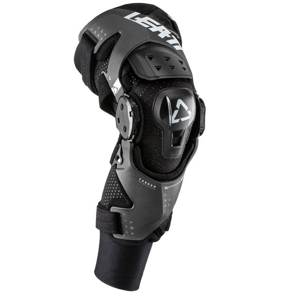 Studio product image of Leatt, X-Frame Hybrid Knee Brace (Pair) in Black, Sizes: 2-2, SKU: 5021200101