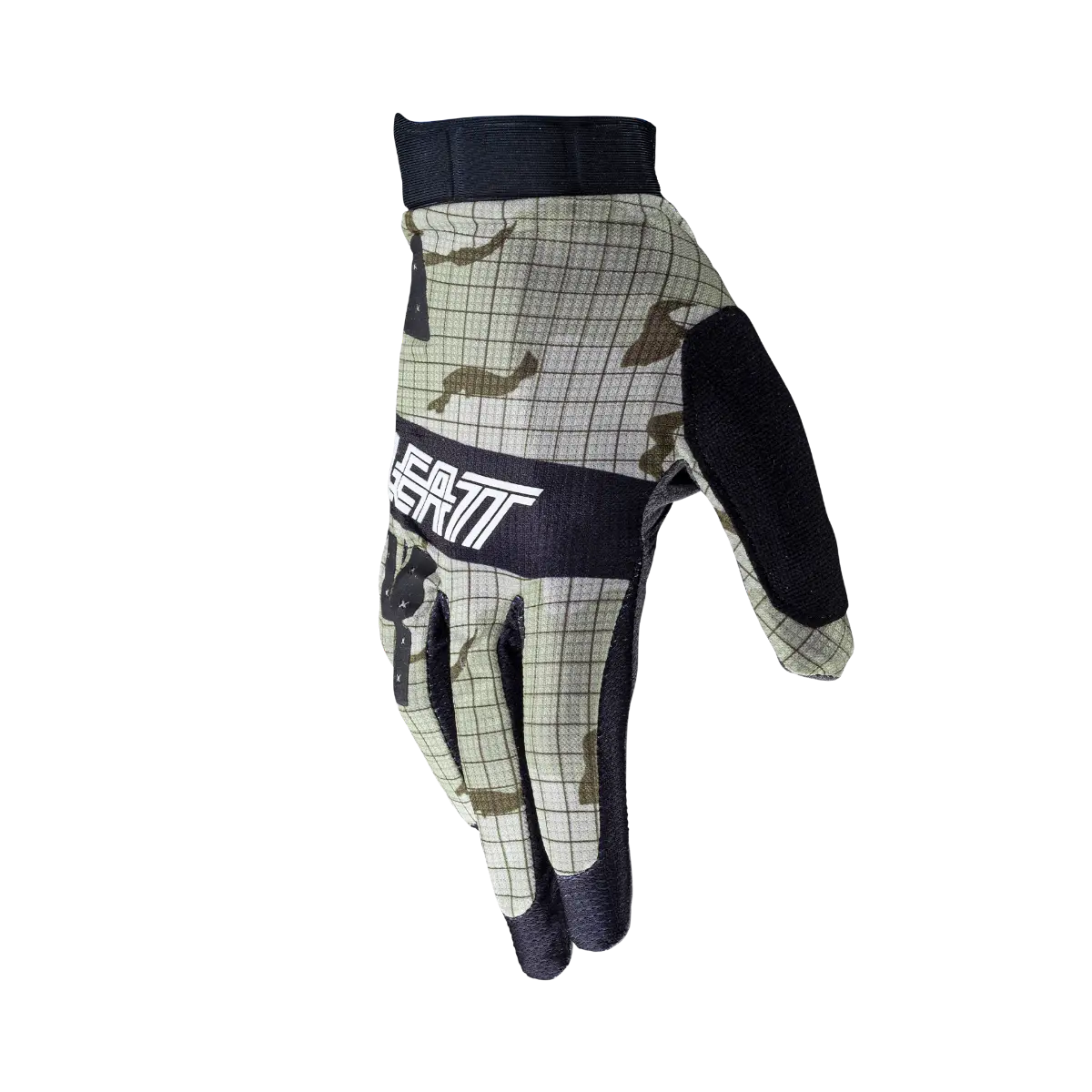 Studio product image of Leatt, GripR 1.0 Glove (MTB) Mountain Bike in Stealth, Colors: Desert, Pistachio, Rust, Stealth, Velvet, White, Sizes: LG, MD, SM, XL, SKU: 6024150381