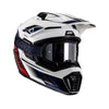 Studio product image of Leatt, ADV 8.5 Helmet Kit in Stealth Black/Grey, Colors: Hi-Viz Yellow, Royal Blue/Red, Stealth Black/Grey, White, Sizes: 2-2, SKU: 1025101141