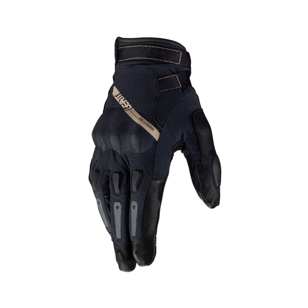 6024040621 - Leatt - ADV HydraDri 7.5 Short Gloves - color: Stealth Black/Grey - sizes: XL product photo