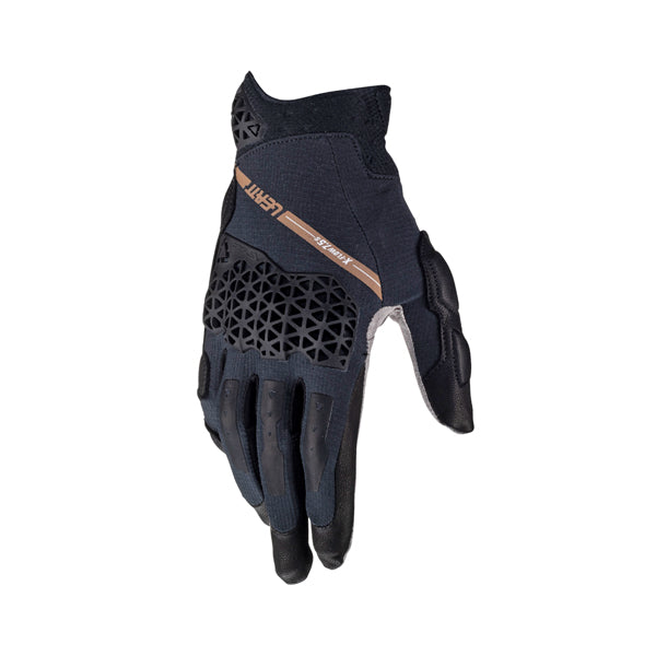 6024040761 - Leatt - ADV X-Flow 7.5 Short Gloves - color: Stealth Black/Grey - sizes: XL product photo