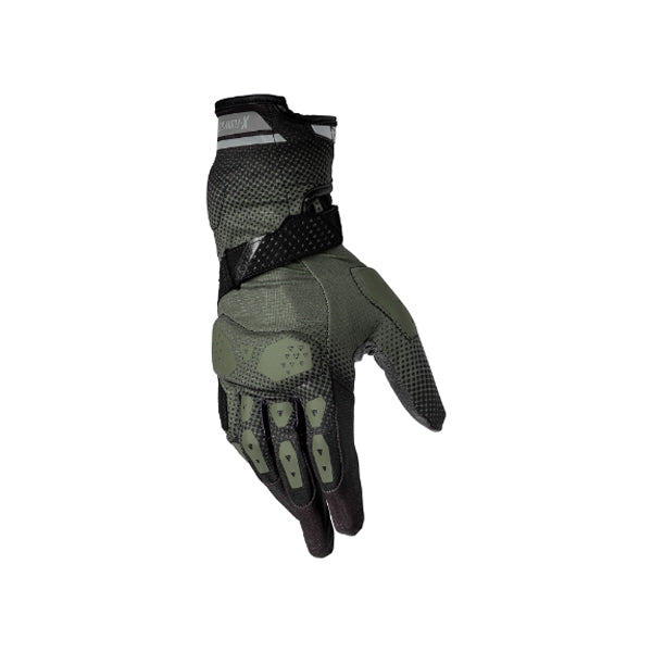 6025101821 - Leatt - ADV X-Flow 5.5 Gloves - colors: Forest Green, Stealth Black/Grey, Hi-Viz Yellow - sizes: XS-XL product photo