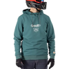Product photo showing Leatt, Gravity 3.0 Hoodie (MTB) Mountain Bike in Black, Colors: Black, Loam, Teal, Sizes: 2-3, SKU: 5025010782
