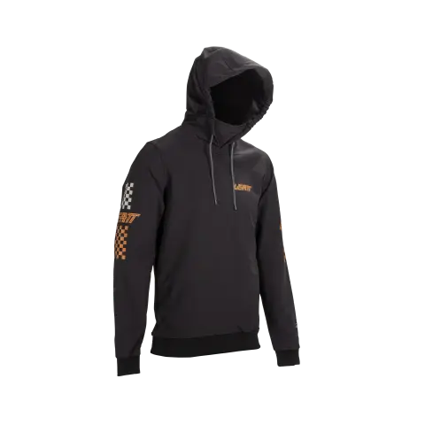 Detailed product image of Leatt, Gravity 3.0 Hoodie (MTB) Mountain Bike in Black, Colors: Black, Loam, Teal, Sizes: 2-3, SKU: 5025010782