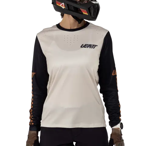 Image showing Leatt, Enduro 4.0 Jersey Womens (MTB) Mountain Bike in Mint, Colors: Cream, Lagoon, Mint, Sizes: 2-2, SKU: 5025107683