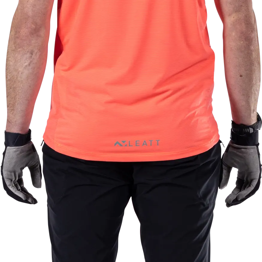 Image showing Leatt, Trail X-Flow Jersey (MTB) Mountain Bike in Pistachio, Colors: Black, Cream, Neon, Pistachio, Sizes: 2-3, SKU: 5025103960